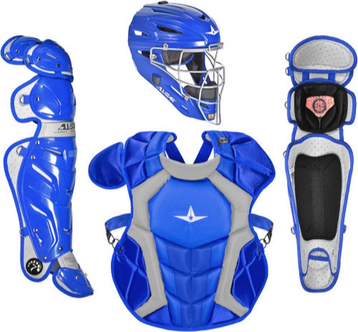 All Star CKCCPRO1 Professional Catcher's Kit Color Royal