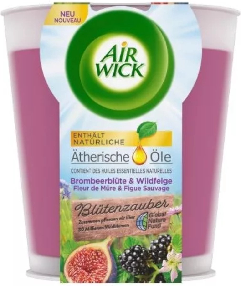 Goedkoopste Air Wick - Luchtverfrisser - Geurkaars - Magiques Baies d'Hiver - 105g