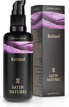 Satin Naturel Bio Retinol Serum - Gezichtsverzorging en Huidverzorging met Retinol, Hyaluronzuur en Niacinamide, Gezichtsserum voor vrouwen en mannen, Anti Aging en Anti Rimpel serum, 100ml