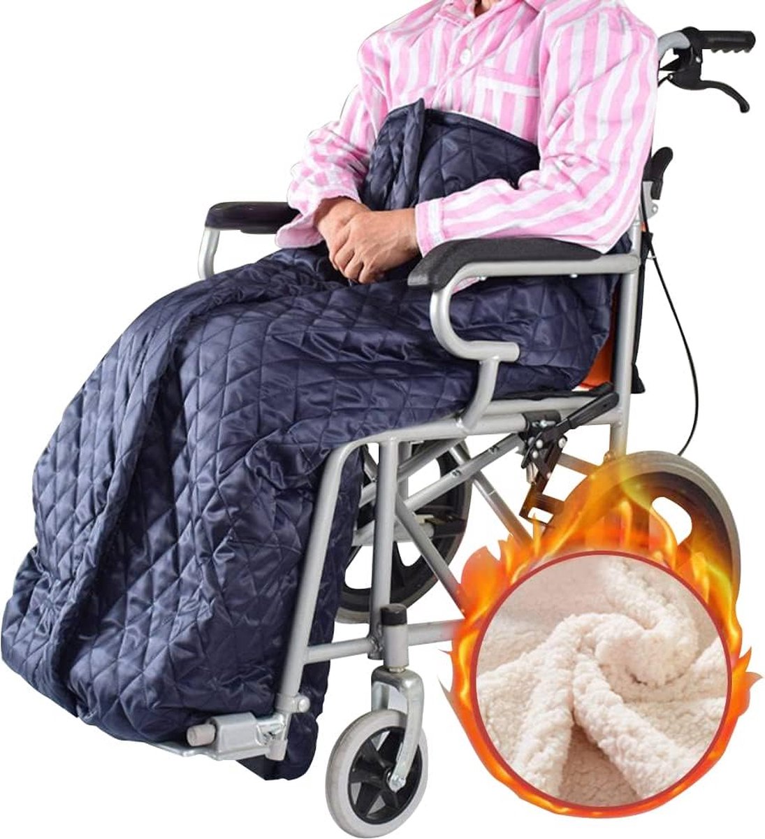 Goedkoopste Rolstoeldeken Voor Warmte En Comfort - rolstoelzak, rolstoel, voetenzak, warm gevoerde instapzak voor rolstoelgebruikers, poncho voor rolstoel
