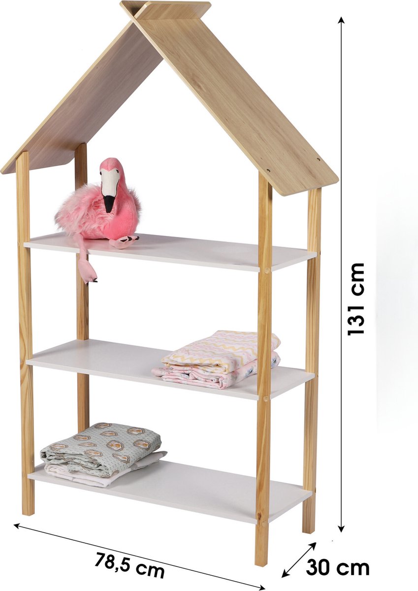 BIBLIOTHEQUE DESIGN MAISON AVEC 3 ETAGERES