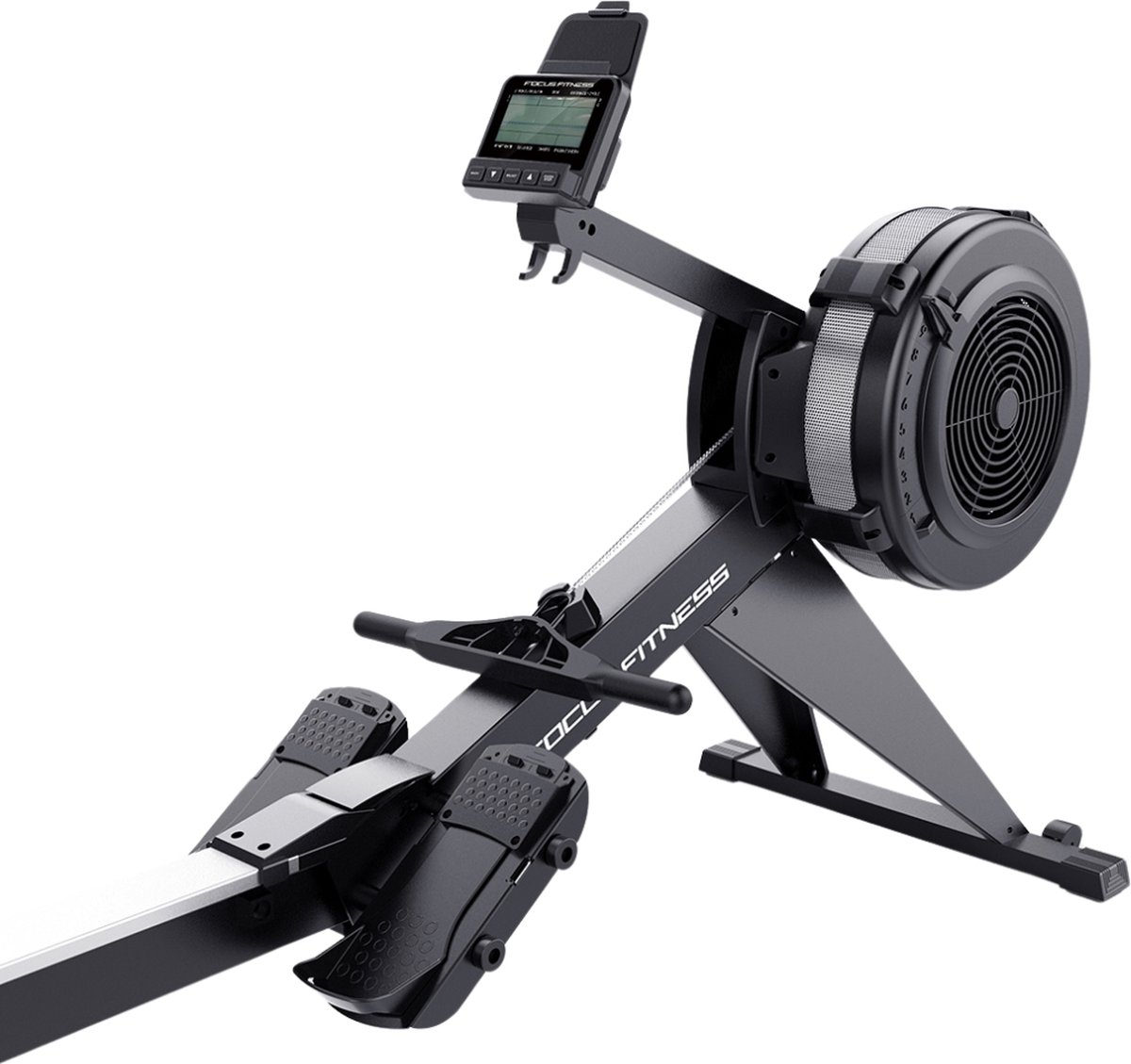 Afbeelding 3 van Focus Fitness - Row 6 iPlus - Roeitrainer - 10 Weerstandsniveaus - Bluetooth - Opklapbaar