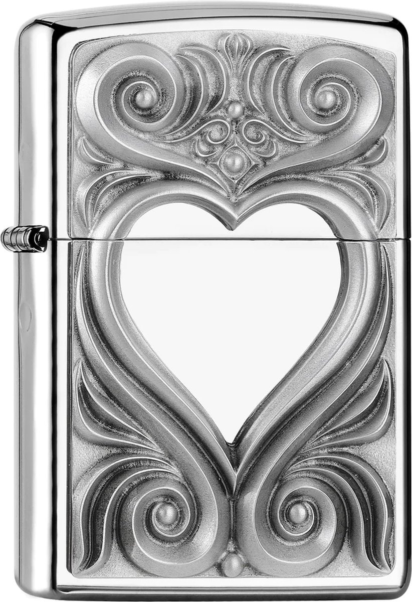 Goedkoopste Heart Antique Emblem Zippo aansteker