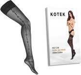 KOTEK - H021 Hold up kousen - L/XL - Zwart