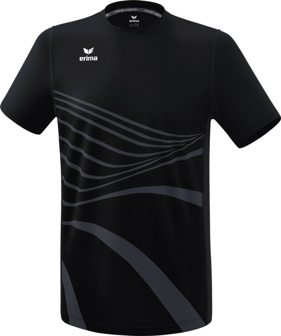 Erima Racing Hardloopshirt Kinderen - Zwart | Maat: 164