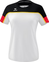 Erima Change T-Shirt Dames - Wit / Zwart / Rood | Maat: 38