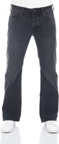 LTB Heren Jeans Broeken Timor bootcut Fit Zwart Volwassenen Denim Jeansbroek Spijkerbroek heren