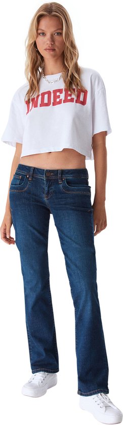 LTB Dames Jeans Broeken VALERIE bootcut Fit Blauw 25W / 34L Volwassenen Denim Jeansbroek