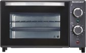 SILVERCREST® KITCHEN TOOLS Mini oven 800 W - Inhoud: ca. 9 l - Timer: 60 minuten - Voor bakken, opwarmen en grillen - Traploze temperatuurregeling van 100/230 °C