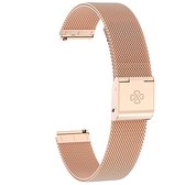 Bracelet Métal Bizoule 16mm - Or Rose - pour Smarwatch Beleza