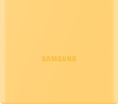 Samsung Silicone Case - Geschikt voor Samsung Galaxy S24 Ultra - Yellow