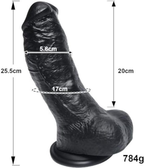 Sex Toys pour Femme Gode 25 cm - Gode avec Ventouse - Zwart - XXL | bol Sex Toys pour Femme Gode 25 cm - Gode avec Ventouse - Zwart - XXL | bol