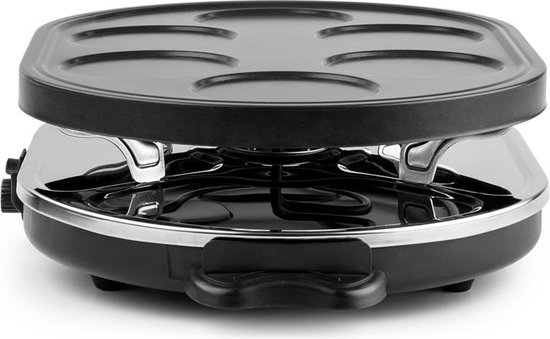 oneConcept Woklette tafelgrill - Gourmet - Wok set - 1200 W - 8 Personen - Anti-aanbak - Zwart — afbeelding 4
