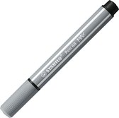 STABILO Pen 68 MAX - Viltstift Met Dikke Beitelpunt - Middel Koudgrijs