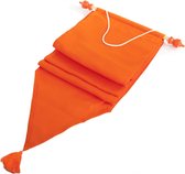 Wimpel - Oranje - Met kwast - 19x250cm (voor vlag 150x225cm)