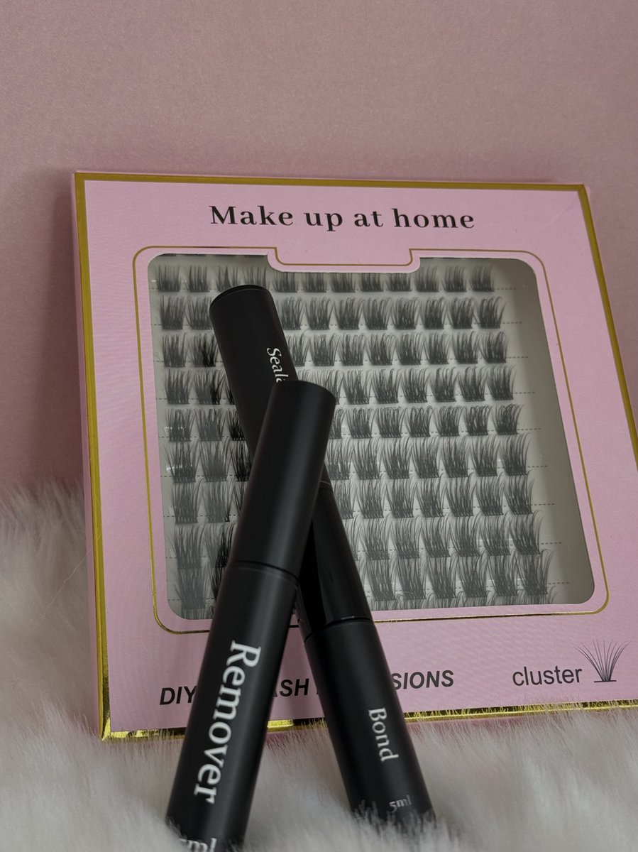 Bol.com EHHBEAUTY - Bond & Seal - Lash remover - DIY Lashes at Home -Lashes - 144 segmenten - Cluster - Stukjes wimper- 5ml - Wi... aanbieding