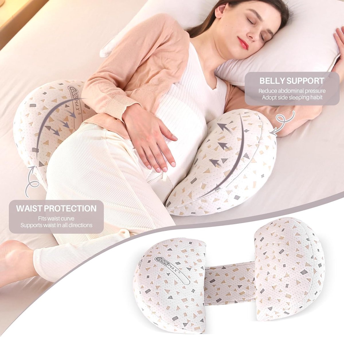 Goedkoopste Borstvoedingskussen,zijslaapkussen, Katoen -pregnancy pillow, support pillow
