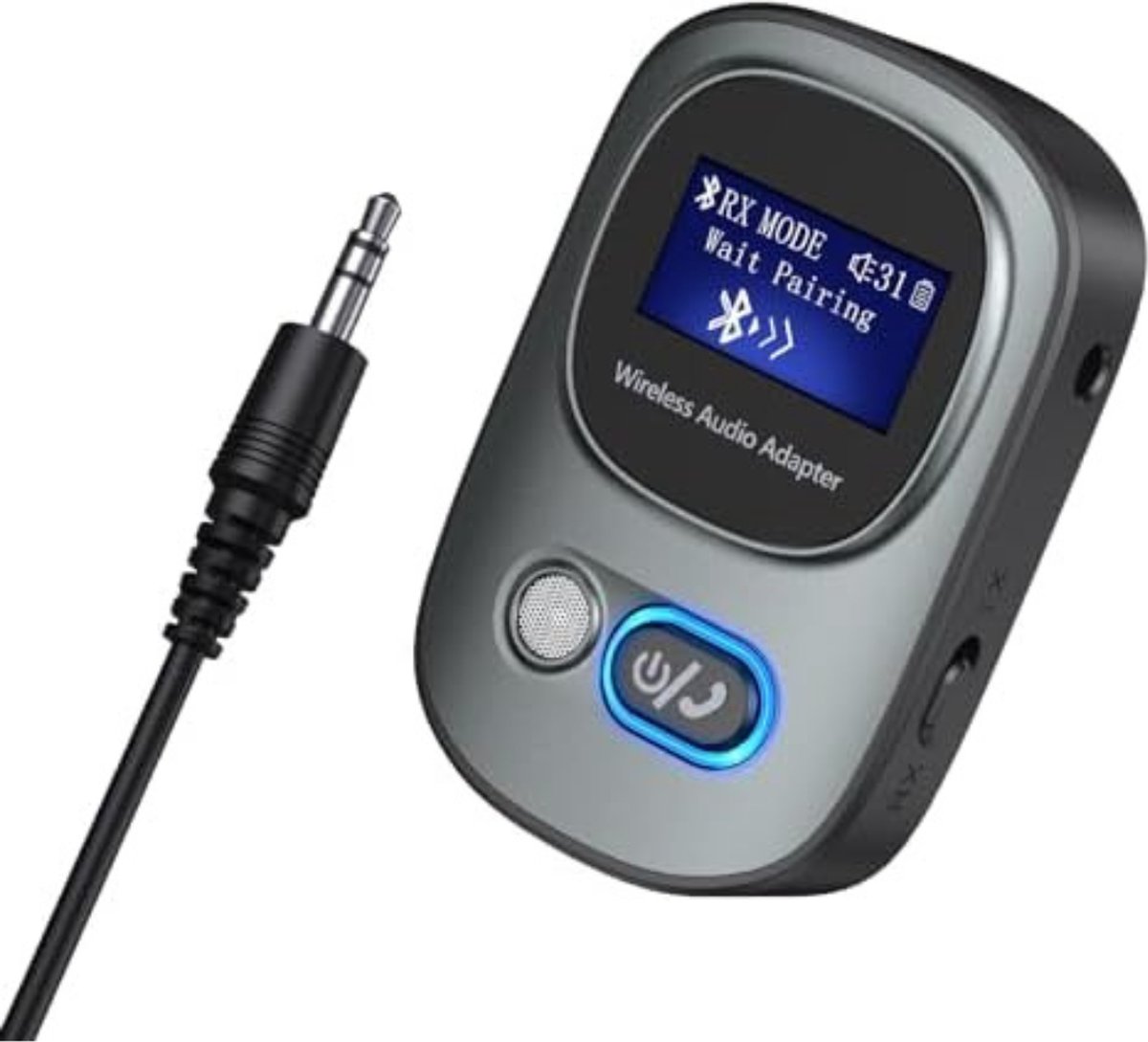 Velox Bluetooth Receiver Aux - Bluetooth Receiver Auto - Bluetooth Receiver Transmitter - Bluetooth Transmitter