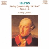 Kodály Quartet - Haydn: String Quartets Op. 20 "Sun", Nos. 4 - 6 (CD)