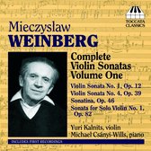 Yuri Kalnits & Michael Csányi-Wills - Weinberg: Violin Sonatas Volume 1 (CD)