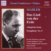 Vienna Philharmonic Orchestra, Bruno Walter - Mahler: Das Lied Von Der Erde (CD)