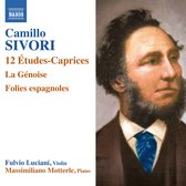 Fulvio Luciani, Massimiliano Motterle - Camillo Sivori: 12 Etudes-Caprices / La Génoise / Folies Espagnoles (CD)