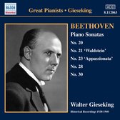 Walter Gieseking - Beethoven: Piano Sonatas Nos. 20, 21, 23, 28 (CD)