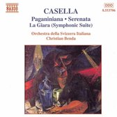 Orchestra Della Svizzera Italiana, Christian Benda - Casella : Paganiniana/ Divertimento For Orchestra / Serenata / La Giara (CD)