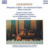 Kathryn Selby, CSR Symphony Orchestra, Slovak Philharmonic Orchestra, Richard Hayman - Gershwin: Rhapsody In Blue / An American In Paris / Piano Concerto (CD)