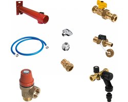 Bonfix CV ketel installatiepakket Onderdelen voor installatiepakket