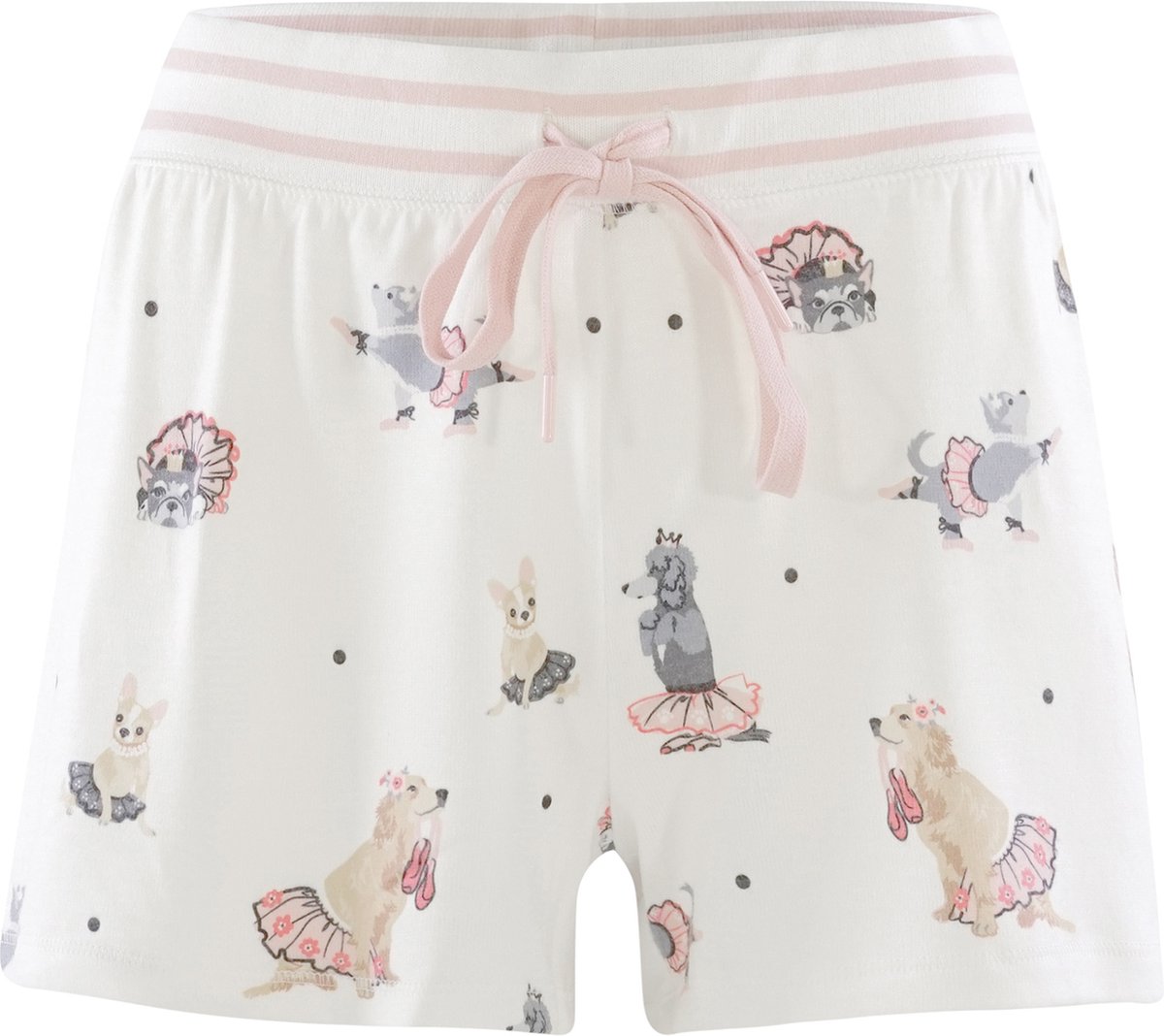 P.J. SALVAGE CO. Pyjamashort Let's Dance gebroken wit