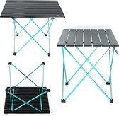 Picknicktafel Campingtafel inklapbaar in aluminium,Wandeltafel Balkontafel ‎40 x 55 x 47 cm;