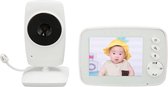 babytelefoon 3,2-inch babymonitor 2,4 GHz babycamera met LCD nachtzichtcamera HD digitale video & bidirectionele intercom-functie