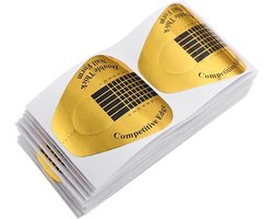 Goodbitz® - Nagel sjablonen - 100 stuks - Nagelsjablonen - Nail forms - Nailforms - Acryl sjablonen - Polygel sjablonen - Gel sjablonen - Nagelstickers - Nagel sjablonen verlenging - Nagelvormen - Nail forms nagels sjablonen