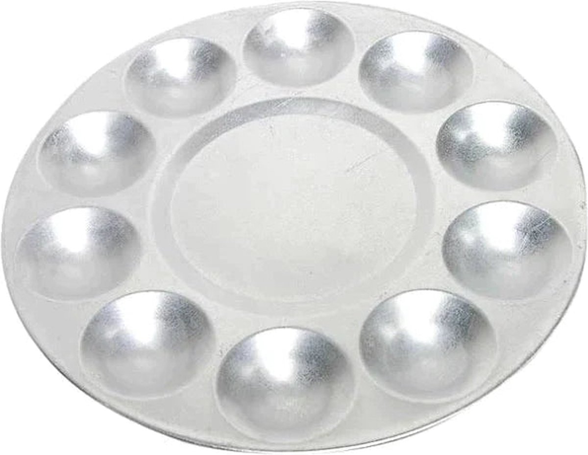 Palet conda rond doorsnede 17 cm aluminium | 1 stuk