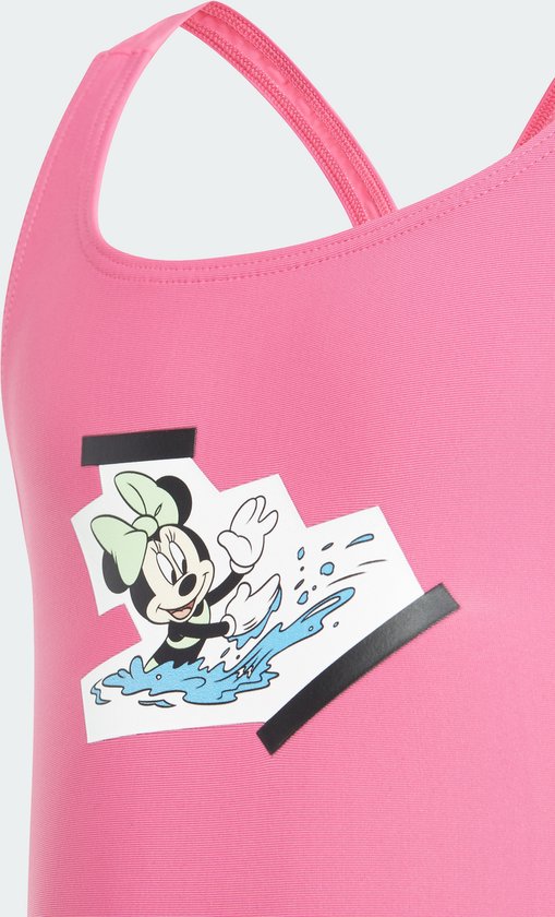 adidas Sportswear adidas x Disney Minnie Vacation Memories 3-Stripes Badpak - Kinderen - Roze- 140