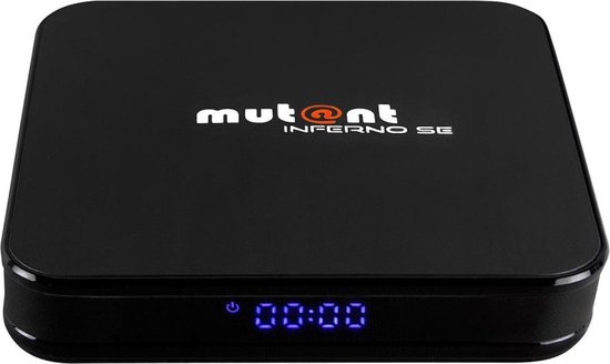 Foto: Mutant inferno se plus 4k uhd android 11 ip receiver dual wifi usb 2 0 microsd lan zwart 