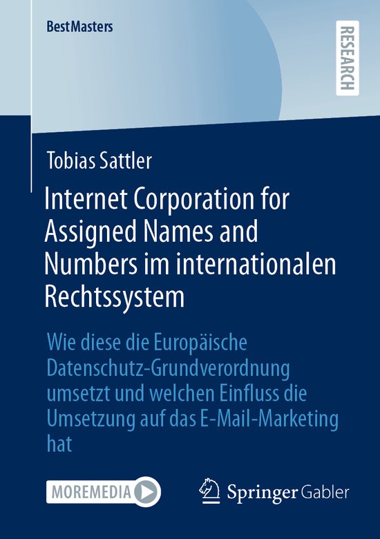 BestMasters- Internet Corporation for Assigned Names and Num ... - cover