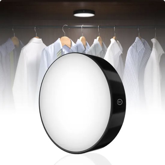 Willed Night Light - Nachtlampje - USB oplaadbaar - Dimbaar - Kast - kledingkast - Keuken - Slaapkamer enz.