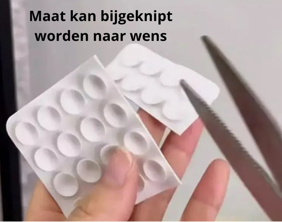 Zelfklevend op Hoesje – Voor Selfies, Auto, Douche & Spieg– Meerdere Kleuren (Zwart, Wit, Rood, Blauw, Roze, Lichtroze) – Telefoon Accessoire - hoejs
