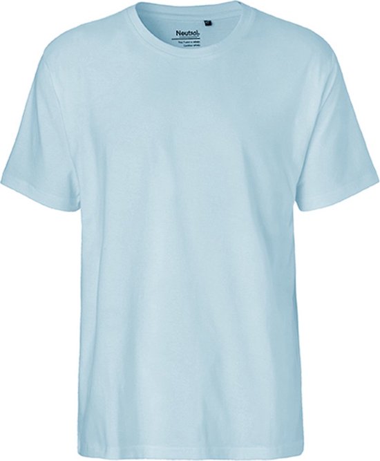 Fairtrade Unisex Classic T-Shirt met korte mouwen Light Blue - M