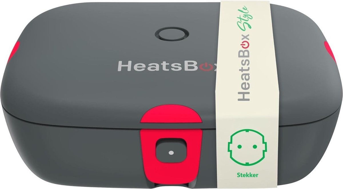 Faitron HeatsBox Style - Electrische Lunchbox - Lunchbox Volwassenen - RVS - Verschillende Compartimenten - 220V