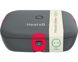 Faitron heatsbox style Elektrische Lunchbox - Lunchtrommel - Verschillende-compartimenten