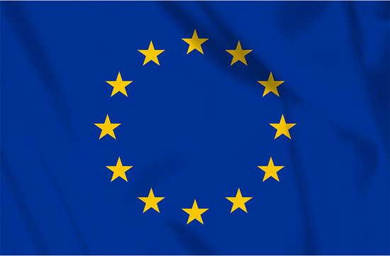 Vlag Europese Unie (sterren)