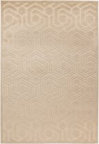 Amira | Laagpolig Vloerkleed | Beige | Hoogwaardige Kwaliteit | 160x230 cm