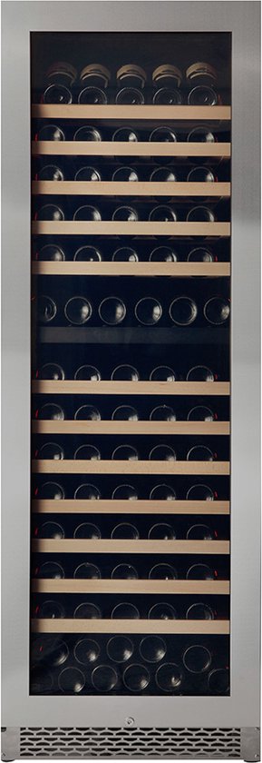 Pevino NG180 Wijnkoelkast 2 Zones 150 Flessen Stainless - Pevino - €2.279,00