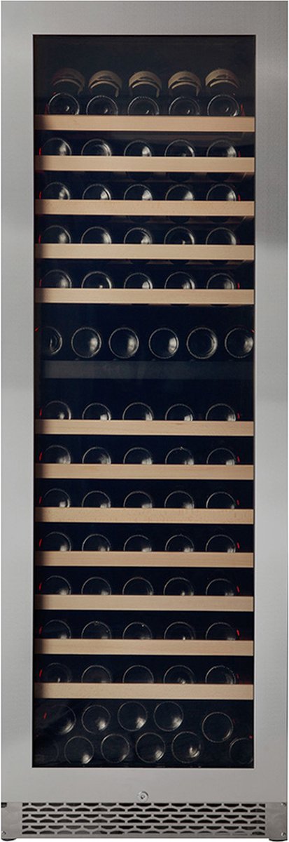 Pevino NG180 Wijnkoelkast 2 Zones 150 Flessen Stainless - Pevino - €3.249,00