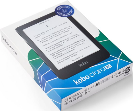 Kobo Clara 2E - E-reader - 6 inch - 16GB - Luisterboeken - Blauw - Kobo