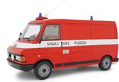 De 1:18 Diecast modelauto van de Fiat 242 Van Vigili Del Fuoco van 1984 Fire Engine.De fabrikant van het schaalmodel is LaudoRacing.Dit model is alleen online beschikbaar.