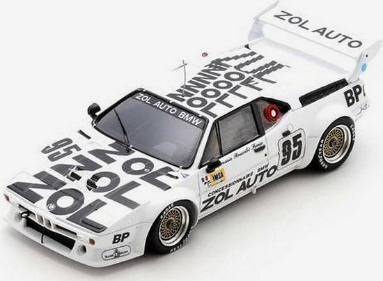 SPARK-MODEL S6402 Scale 1/43 | BMW M1 M88 3.5L TEAM BMW FRANCE N 83 24h LE MANS 1980 D.PIRONI